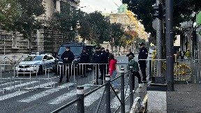 Policija u blizini RIK